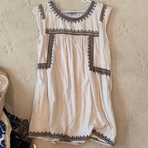 World market embroidered dress